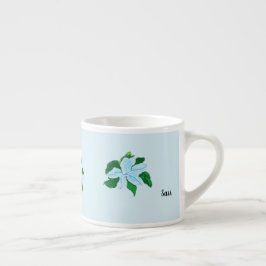 Specialitet Mugg Espresso: Greklands blomma Espressomugg