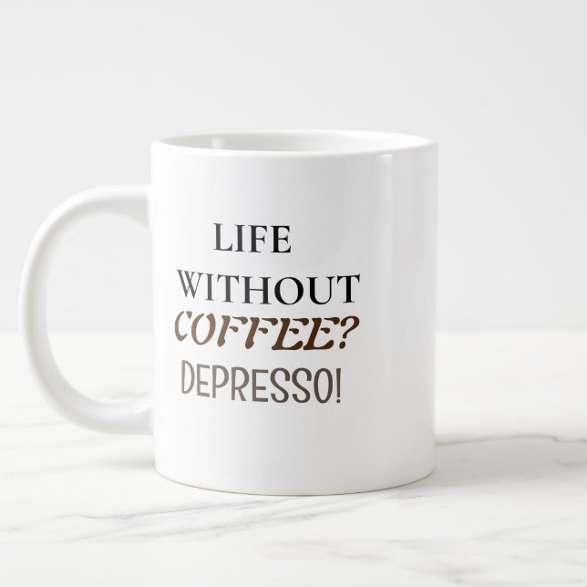 Specialitet Mugg Jumbo Mugg (Vänster)