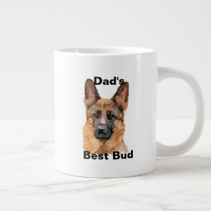 Specialiteten abstrakt German shepard Mugg Jumbo Mugg
