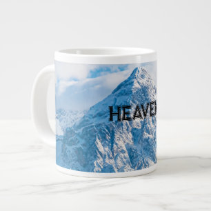 Specialiteten Himmel Blue Färgbild Text Specialty Jumbo Mugg