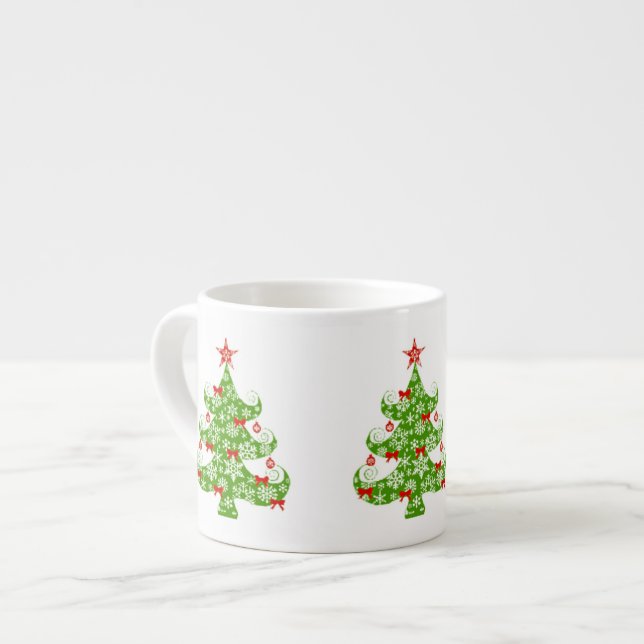 Specialiteten julgran Mugg Espressomugg (Framsida vänster)