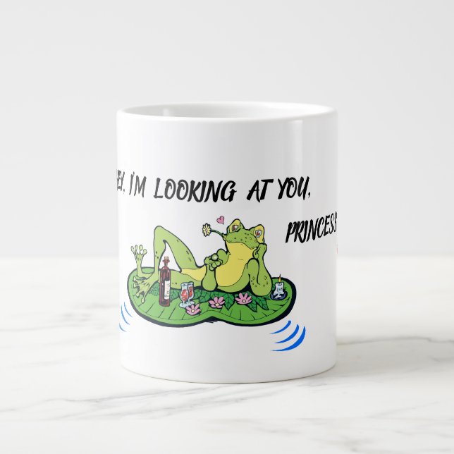 Specialiteten Mugg Alla hjärtans dag, den ädla Kär Jumbo Mugg (Framsidan)