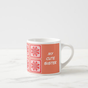 Specialiteten Mugg för en syster Espressomugg