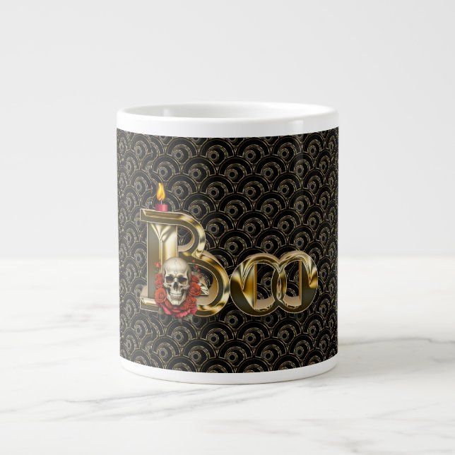 Specialiteten Mugg i Candle Boo Halloween Jumbo Mugg (Framsidan)