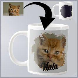 Specialiteten Mugg i Cute Kitten Photo Cat Lover G Jumbo Mugg