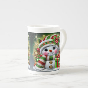 Specialiteten snögubbe Mugg Benporslin Mugg