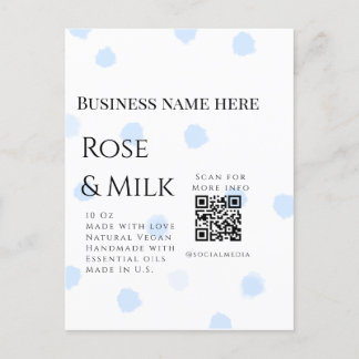 Specialkod för tillägg av uppgifter för handgjord  vykort