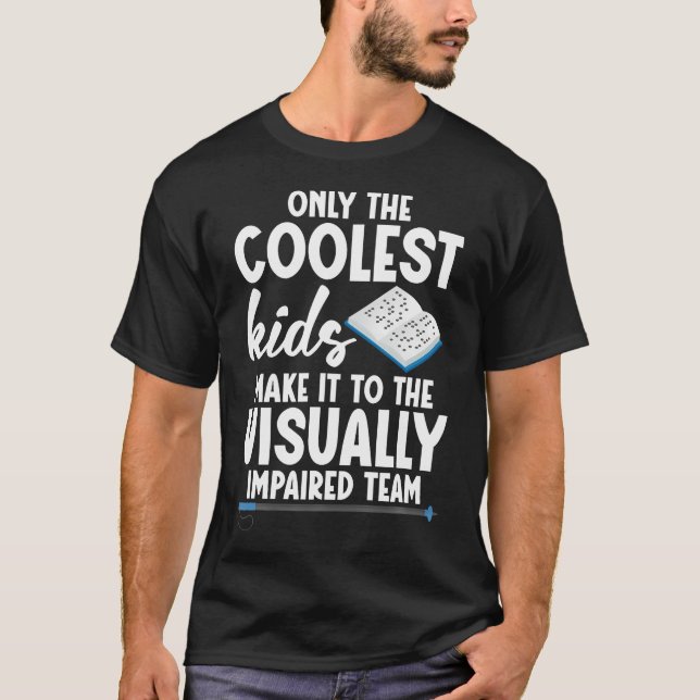 Speciallärare i punktskrift Coolest Tvi Lärare T Shirt (Framsida)