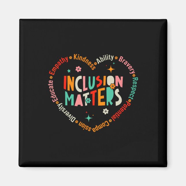 Speciallärare Inklusionsproblem Autis Magnet (Framsidan)