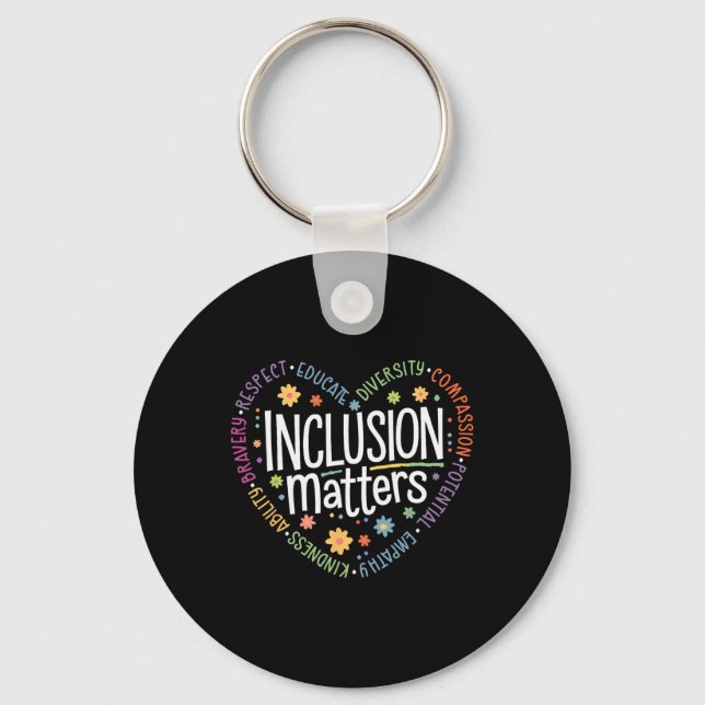 Speciallärare Inklusionsproblem Autism Nyckelring (Framsida)