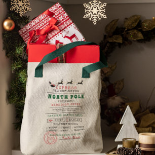 Specialleverans från Tomte Nordpolen Tygkasse