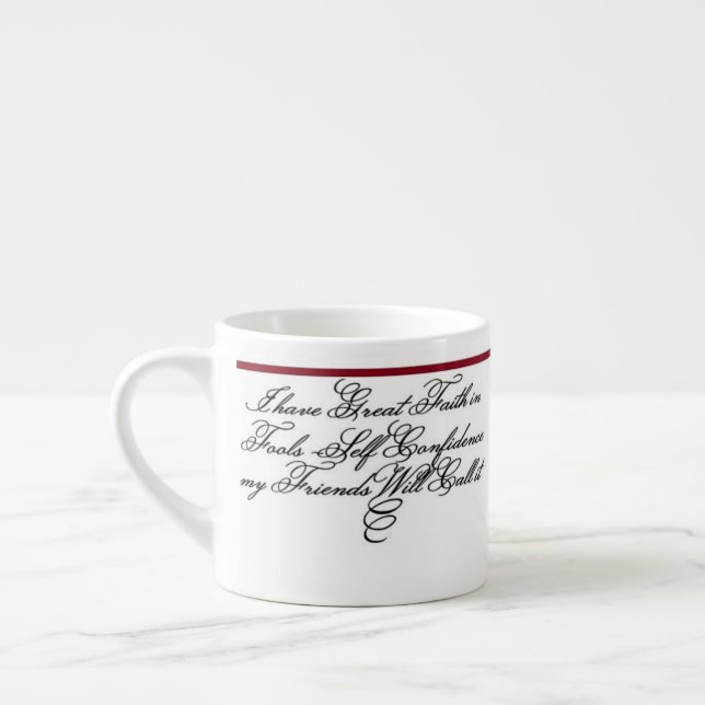 Specialmugg Espressomugg (Vänster)