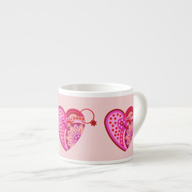 Specialmugg för kärlek espressomugg (Framsida höger)