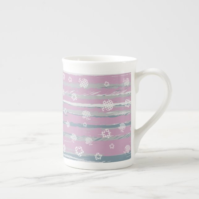 Specialmugg – Gingham Orchard Benporslin Mugg (Höger)