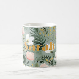 Specialmugg med blomdesign kaffemugg
