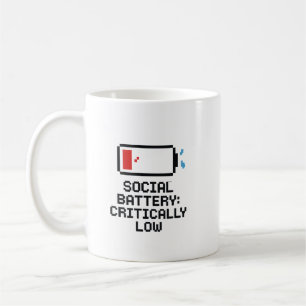 Specialmugg med en nypa humor kaffemugg