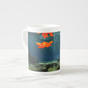 Specialmugg med låga i vattnet benporslin mugg