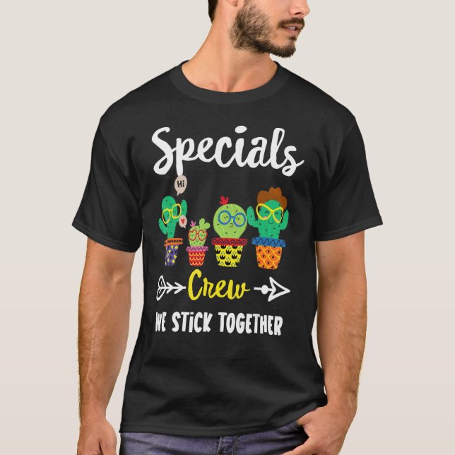 Specialpersonal vid Skolans aktualitetsgrupp Speci T Shirt (Framsida)
