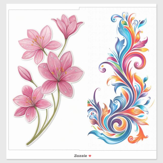 Specialskuren vinyldekal klistermärken (Ark)