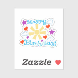 Specialskuren vinyldekal klistermärken