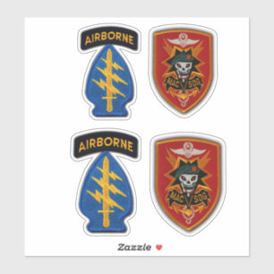 Specialstyrkor MACVSOG SOG Green Berets Kontur Klistermärken