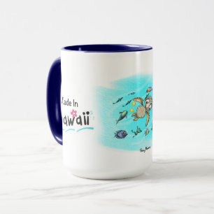 Specialtillverkad mugg från Hawaii