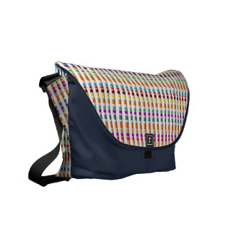 Specialtillverkad stor Rickshaw nolla hänger lös Messenger Bag