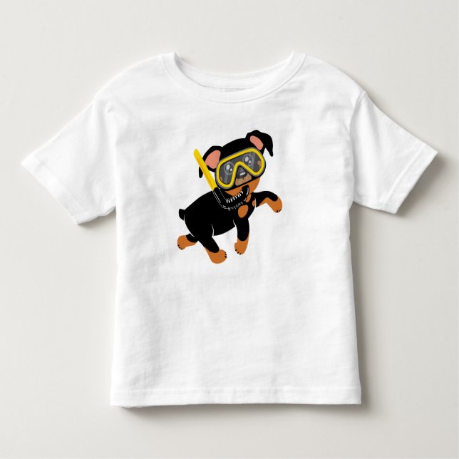 Specialtillverkat för minut för babyRyan simning Tee Shirt (Framsida)