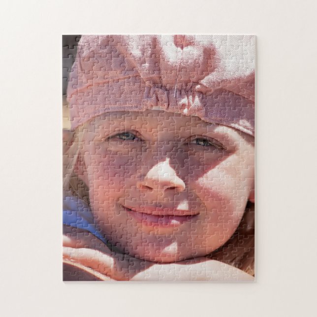 SPECIALTILLVERKAT FOTOPUZZEL  PUSSEL (Vertikal)
