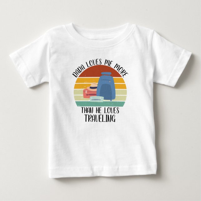 SPECIALTILLVERKAT Pappa älskar mig mer än han älsk T Shirt (Framsida)