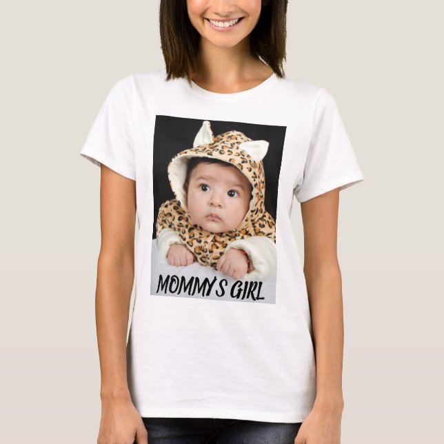 SPECIALTRYCKE T-SHIRT FÖR MAMMA (Framsida)