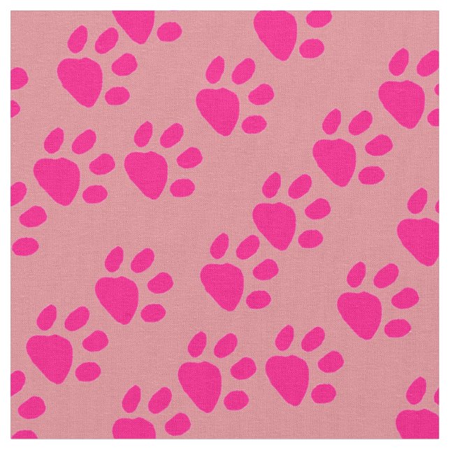 Specialty Avante Garde Fabric - Hund Printing in R Tyg (Närbild)