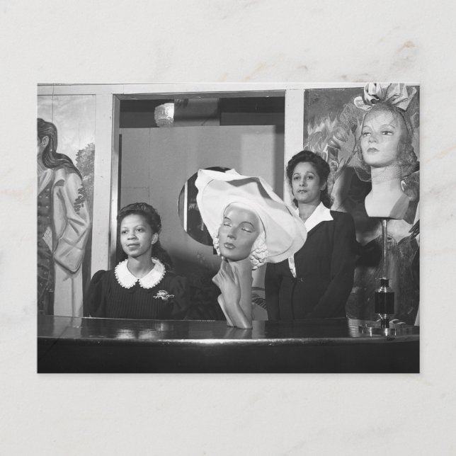 Specialty Hat Shop, 1940-talet Vykort (Framsida)