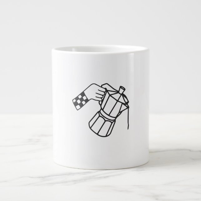 Specialty Mug cafés new desgin  Jumbo Mugg (Framsidan)