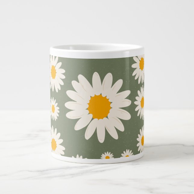 Specialty Mug naturel flawer Jumbo Mugg (Framsidan)