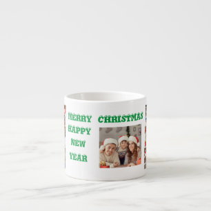 Specialty Mugg FUNNY EXPRESSO PHOTO COLLAGE RED Espressomugg