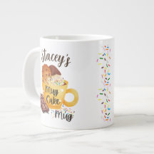 Specialty Mugg, Personalizable Namn, Mugg Cake Mug