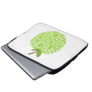 Specialundervisninglärareelektronik hänger lös laptop fodral