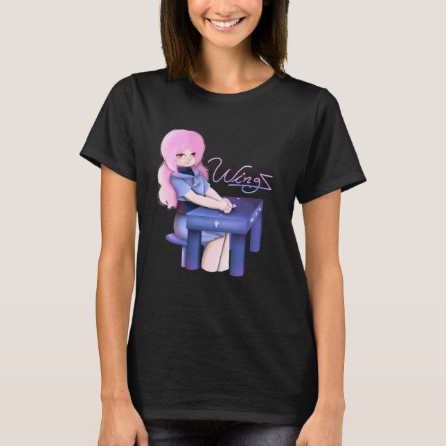 Speciell 3D-designad Wingz T-Shirt med Gabby (Framsida)