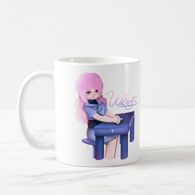 Speciell 3D Wingz-mugg med Gabby Kaffemugg (Vänster)