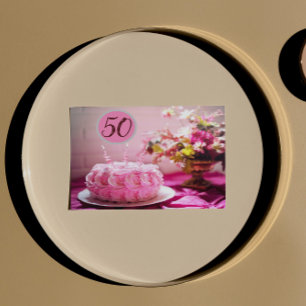 Speciell 50-årsdag för henne kort
