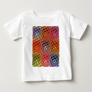 Speciell Abstrakt jul Färg T-Shirt