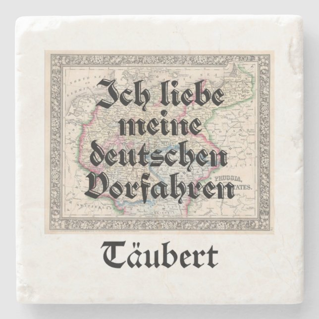 Speciell begäran Taubert Stone Underlägg (Framsidan)