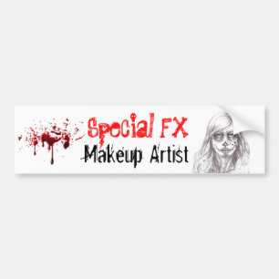 Speciell bildekal för FX-Makeupkonstnär