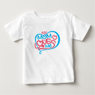Speciell Bond Design för "My Mamma Kärlek Me" T Shirt