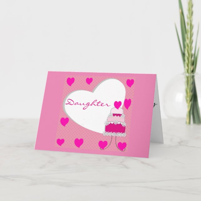 SPECIELL DAG **SPECIELL DAUGHTER** GRATTIS PÅ FÖDE KORT (Framsida)