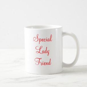 Speciell damvän kaffemugg