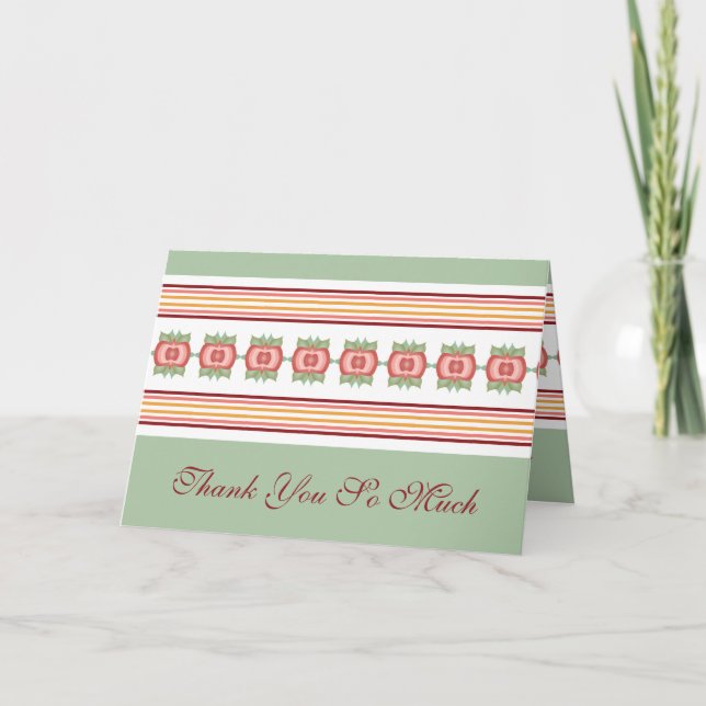 Speciell Designad Personlig - tackkort (Framsida)