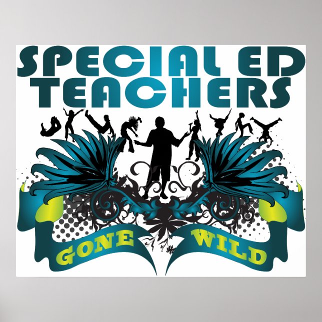 Speciell Ed Teacher Borta Vild Poster (Framsidan)
