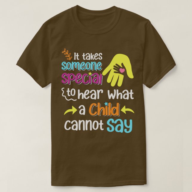 Speciell Ed Teacher ParaProfessional Gift T Shirt (Design framsida)